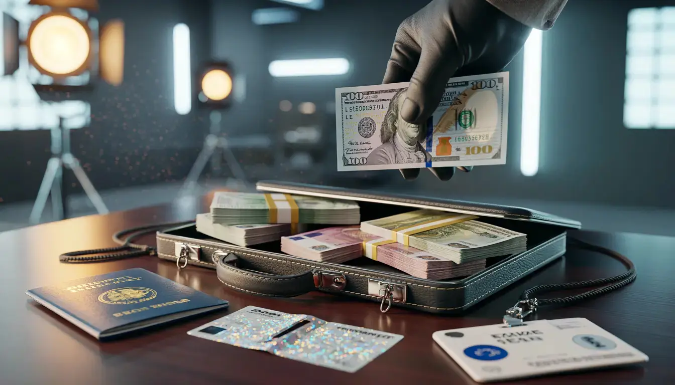 Aged prop money: Engineered for the Frame. Designed to Impress.